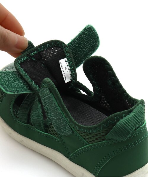 IFME（イフミー）の「IFME(イフミー)編み上げ水抜きユニサンダル(トドラー)（サンダル・キッズ・ブラック/グリーン/アイボリー/グレー/ピンク・16/18/20/19/17）」の15枚目の写真