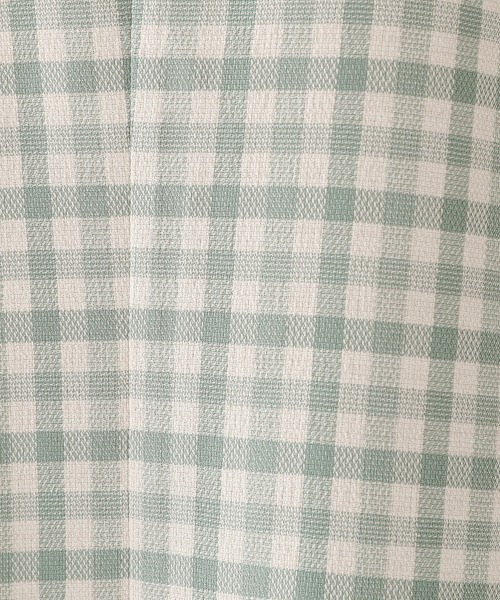 LOWRYS FARM（ローリーズファーム）の「バスケットチェックジャケットＳＳ　925750（テーラードジャケット・レディース・ブラウン/グリーン・FREE）」の13枚目の写真