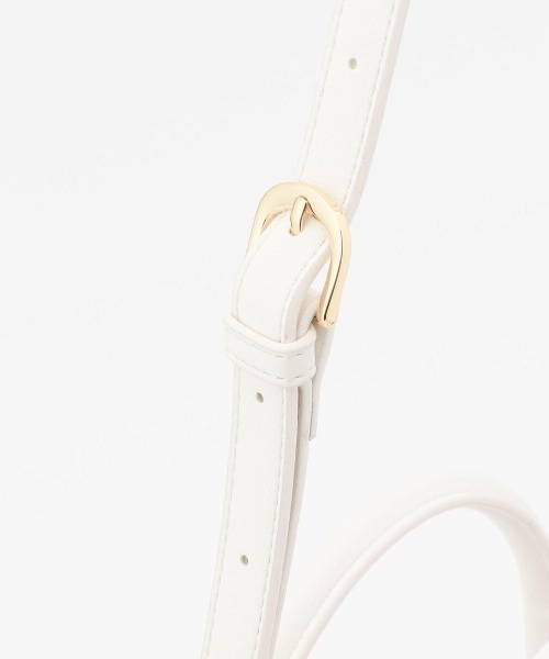 MISCH MASCH（ミッシュマッシュ）の「フルールトートかごバッグ（かごバッグ・レディース・ライトブルー/ホワイト/ピンク・FREE）」の13枚目の写真