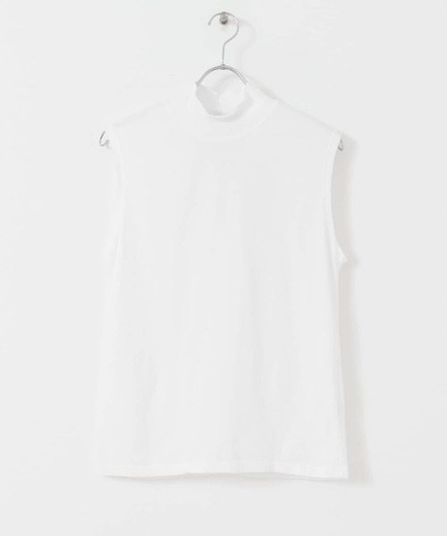 URBAN RESEARCH Sonny Label（アーバンリサーチサニーレーベル）の「CAL.Berries　MOCK NECK TANK（Tシャツ/カットソー・レディース・ブラック/グリーン系その他/オレンジ/ホワイト・SMALL）」の10枚目の写真