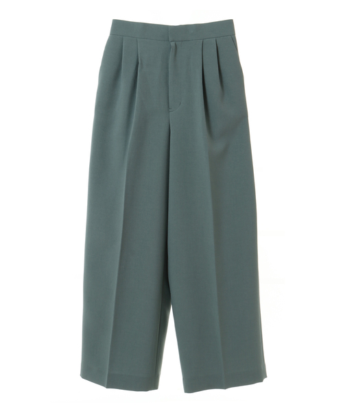 Tiara(ティアラ)の「麻調リボンベルトワイドパンツ(その他パンツ・レディース・スミクロ/グリーン/キャメル/グレイッシュベージュ・M/S)」の19枚目の写真