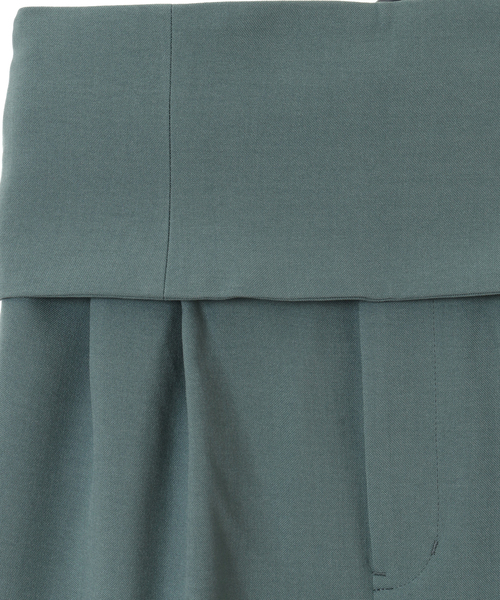 Tiara(ティアラ)の「麻調リボンベルトワイドパンツ(その他パンツ・レディース・スミクロ/グリーン/キャメル/グレイッシュベージュ・M/S)」の15枚目の写真