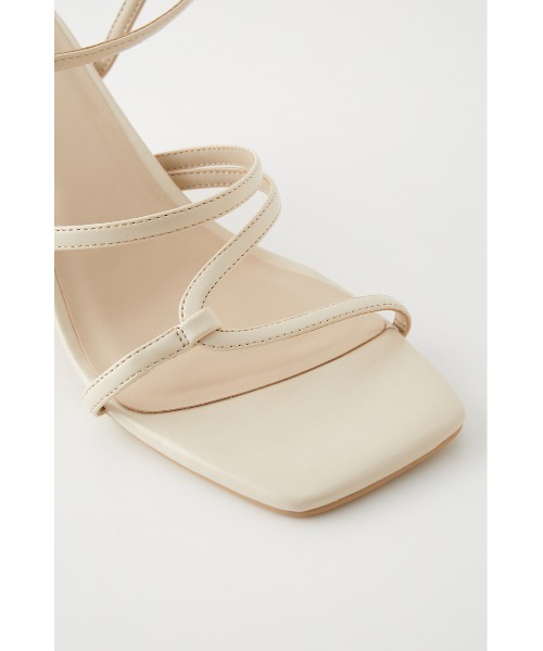 SLY（スライ）の「THIN STRAP CROSS SANDAL ストラップ クロス