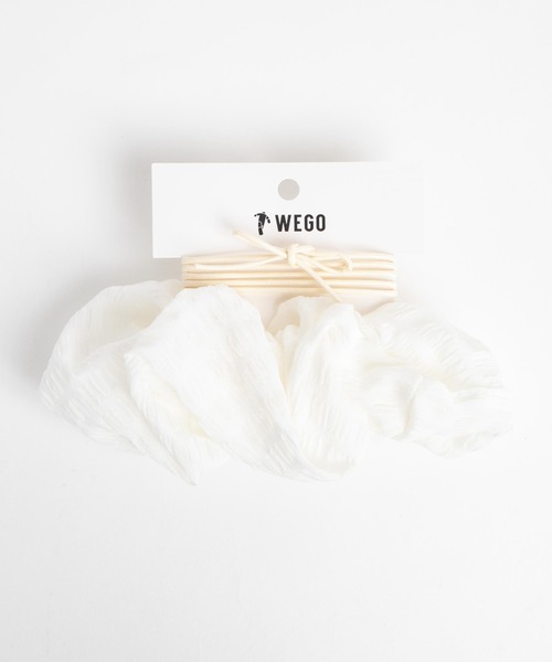 WEGO（ウィゴー）の「WEGO/アレンジシュシュ（シュシュ・レディース・パープル/グリーン/その他1/その他2/ベージュ/オフホワイト・FREE）」の12枚目の写真