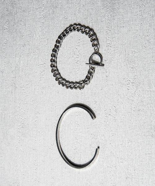 Genri(ゲンリ)の「Genri ゲンリ plane bangle_gri-B-002 バングル(バングル/リストバンド・メンズ・シルバー/ゴールド/ブラック・FREE)」の7枚目の写真