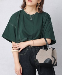 Bonjour Sagan | 配色ステッチちびTEE【ZOZO限定アイテム】(Tシャツ/カットソー)