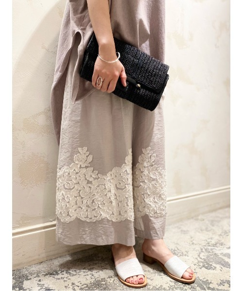 BEARDSLEY（ビアズリー）の「《a.》ラフィアバッグ（ショルダーバッグ・レディース・ブラック・FREE）」の6枚目の写真