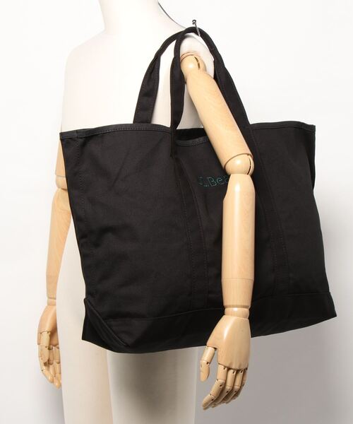 L.L.Bean（エルエルビーン）の「【L.L Bean】グロッサリートートバッグ（トートバッグ・レディース・ブラック/カーキ/キナリ/チャコールグレー・FREE）」の13枚目の写真