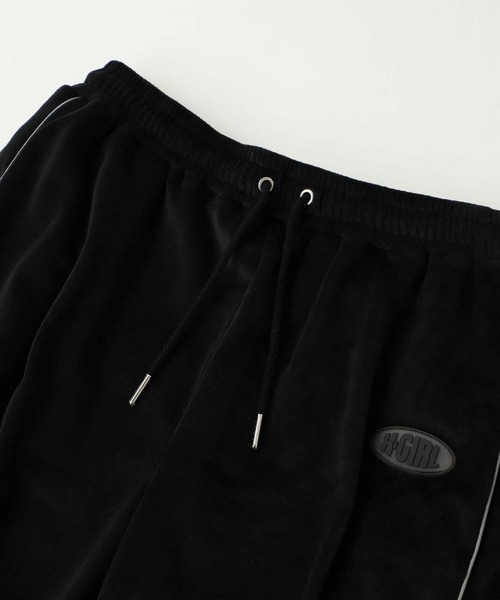 X-girl（エックスガール）の「VELOUR LOUNGE PANTS（その他パンツ・レディース・ブラック/ベージュ/ブルー・S/M）」の19枚目の写真