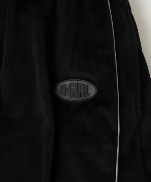 X-girl（エックスガール）の「VELOUR LOUNGE PANTS（その他パンツ・レディース・ブラック/ベージュ/ブルー・S/M）」の20枚目の写真