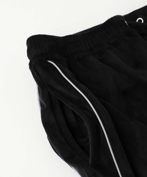 X-girl（エックスガール）の「VELOUR LOUNGE PANTS（その他パンツ・レディース・ブラック/ベージュ/ブルー・S/M）」の21枚目の写真