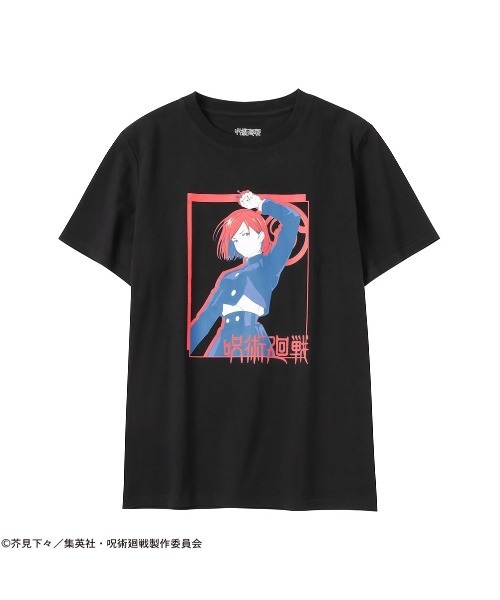 Mac-House(マックハウス)の「メンズ 呪術廻戦 釘崎野薔薇 フロントプリントTシャツ(Tシャツ/カットソー・メンズ・ホワイト/ブラック・M/XL/L)」の2枚目の写真