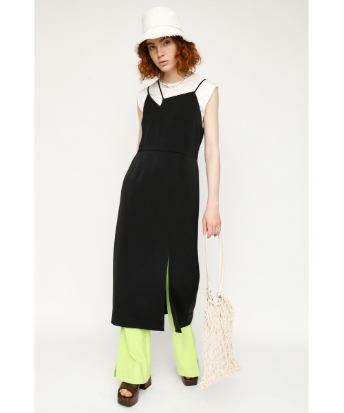 SLY（スライ）の「LONG SLIT CAMI OP ロングスリット キャミ