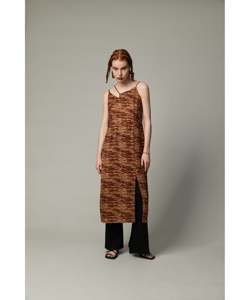 Nala long slit allinone ロングスリット オールインワン Nala ロングスリット オールインワン - メルカリ