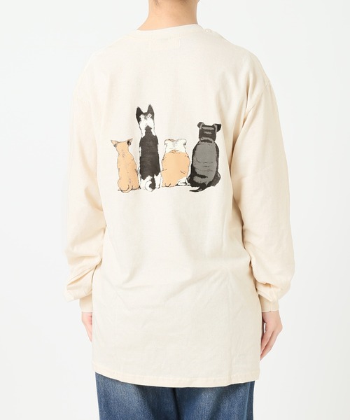 SLOBE citron.（スローブシトロン）の「長袖カットソー（Tシャツ/カットソー・レディース・ナチュラル・FREE）」の5枚目の写真