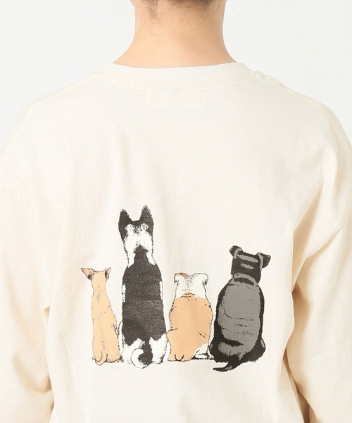 SLOBE citron.（スローブシトロン）の「長袖カットソー（Tシャツ/カットソー・レディース・ナチュラル・FREE）」の6枚目の写真