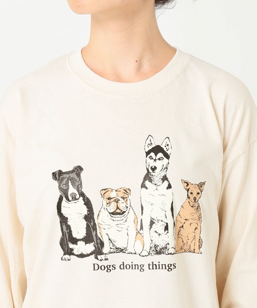 SLOBE citron.（スローブシトロン）の「長袖カットソー（Tシャツ/カットソー・レディース・ナチュラル・FREE）」の8枚目の写真