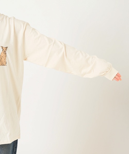 SLOBE citron.（スローブシトロン）の「長袖カットソー（Tシャツ/カットソー・レディース・ナチュラル・FREE）」の10枚目の写真