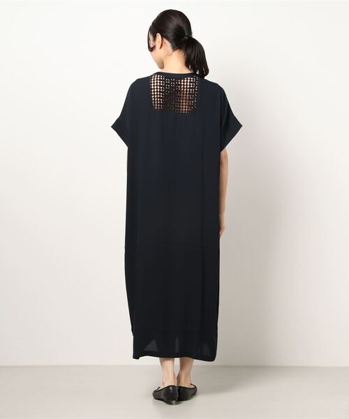 ONEME（ワンム）の「ONEME Back lace Dress（ワンピース・レディース・ネイビー/イエロー・FREE）」の11枚目の写真