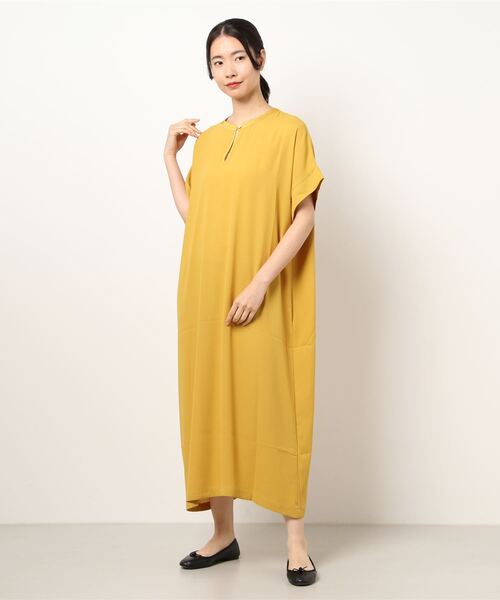 ONEME（ワンム）の「ONEME Back lace Dress（ワンピース・レディース・ネイビー/イエロー・FREE）」の20枚目の写真
