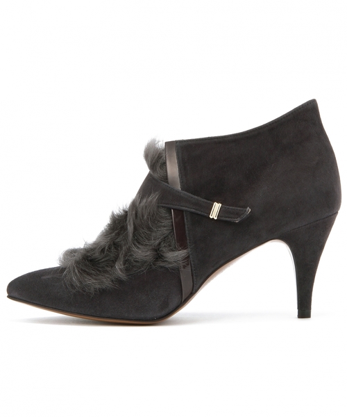 ODETTE E ODILE（オデットエオディール）の「ルクサージュ/L リングレット SBT70（ブーティ・レディース・ブラック/グレー・22cm/22.5cm/24.5cm/23cm/23.5cm/24cm）」の5枚目の写真