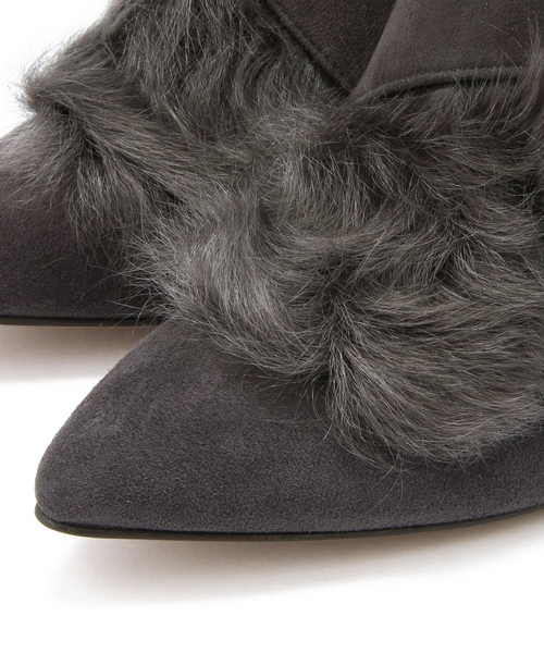 ODETTE E ODILE（オデットエオディール）の「ルクサージュ/L リングレット SBT70（ブーティ・レディース・ブラック/グレー・22cm/22.5cm/24.5cm/23cm/23.5cm/24cm）」の9枚目の写真