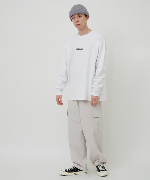 BE@RBRICK（ベアブリック）の「BE@RBRICK×BRIDGE SHIP HOUSE L/S TEE（Tシャツ/カットソー・メンズ・ホワイト/ブラック/ベージュ・M/L/LL）」の4枚目の写真