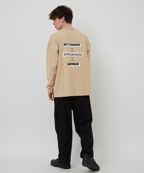 BE@RBRICK（ベアブリック）の「BE@RBRICK×BRIDGE SHIP HOUSE L/S TEE（Tシャツ/カットソー・メンズ・ホワイト/ブラック/ベージュ・M/L/LL）」の22枚目の写真