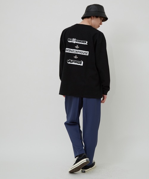 BE@RBRICK（ベアブリック）の「BE@RBRICK×BRIDGE SHIP HOUSE L/S TEE（Tシャツ/カットソー・メンズ・ホワイト/ブラック/ベージュ・M/L/LL）」の17枚目の写真