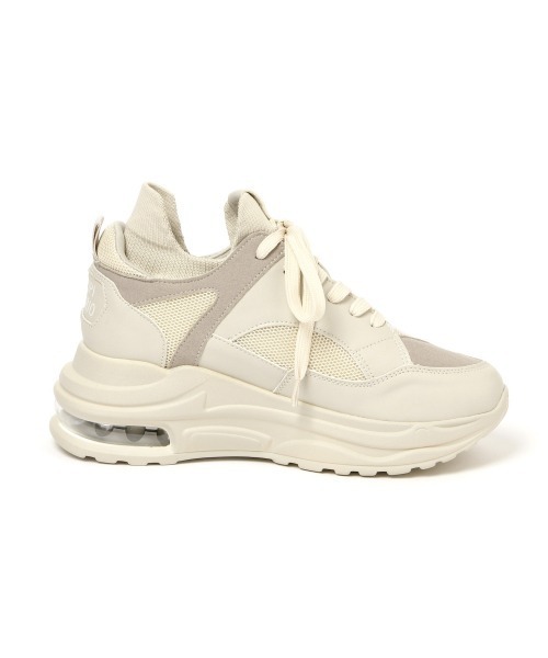 repipi armario（レピピ アルマリオ）の「ニットキリカエスニーカー（スニーカー・キッズ・ブラック/ピンク/グレー/ホワイト・LARGE/MEDIUM/SMALL）」の7枚目の写真