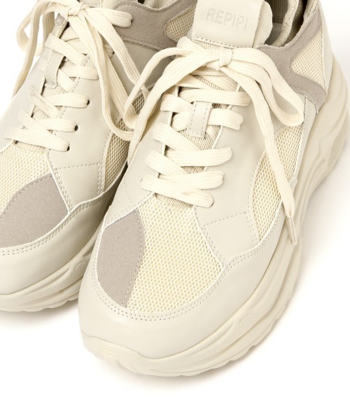 repipi armario（レピピ アルマリオ）の「ニットキリカエスニーカー（スニーカー・キッズ・ブラック/ピンク/グレー/ホワイト・LARGE/MEDIUM/SMALL）」の11枚目の写真