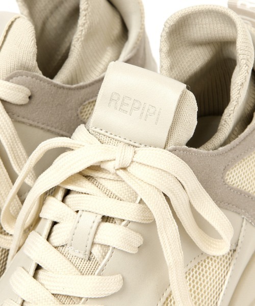 repipi armario（レピピ アルマリオ）の「ニットキリカエスニーカー（スニーカー・キッズ・ブラック/ピンク/グレー/ホワイト・LARGE/MEDIUM/SMALL）」の13枚目の写真