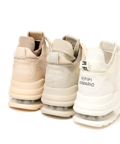 repipi armario（レピピ アルマリオ）の「ニットキリカエスニーカー（スニーカー・キッズ・ブラック/ピンク/グレー/ホワイト・LARGE/MEDIUM/SMALL）」の19枚目の写真