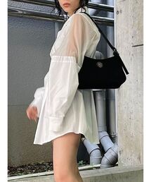 EVRIS | シアードッキングシャツ(シャツ/ブラウス)