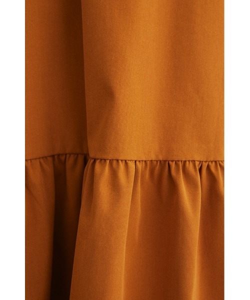 STYLEMIXER（スタイルミキサー）の「ｶﾌｽﾘｯﾄﾃｨｱｰﾄﾞﾜﾝﾋﾟｰｽ（ワンピース・レディース・ブラック/マスタード・SMALL/MEDIUM）」の4枚目の写真