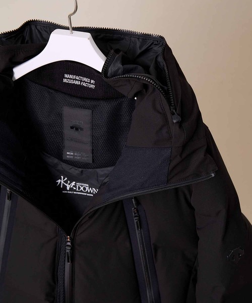 DESCENTE ALLTERRAIN(デサント オルテライン)の「【DESCENTE ALLTERRAIN】MOUNTAINEER/マウンテニア/水沢ダウンジャケット(ダウンジャケット/コート・メンズ・ブラック・S/M/L/XL/XXL)」の3枚目の写真