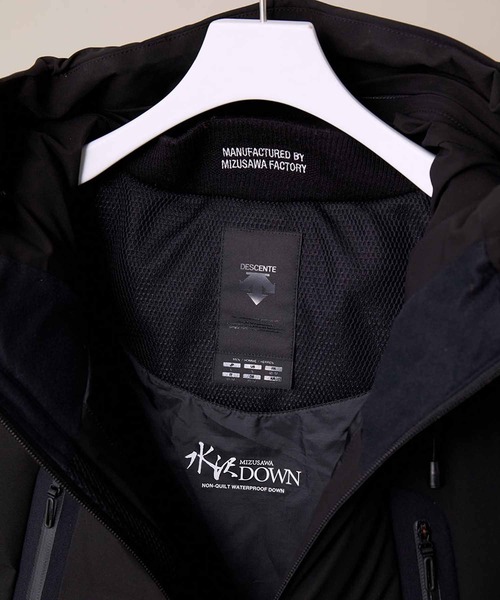 DESCENTE ALLTERRAIN(デサント オルテライン)の「【DESCENTE ALLTERRAIN】MOUNTAINEER/マウンテニア/水沢ダウンジャケット(ダウンジャケット/コート・メンズ・ブラック・S/M/L/XL/XXL)」の5枚目の写真