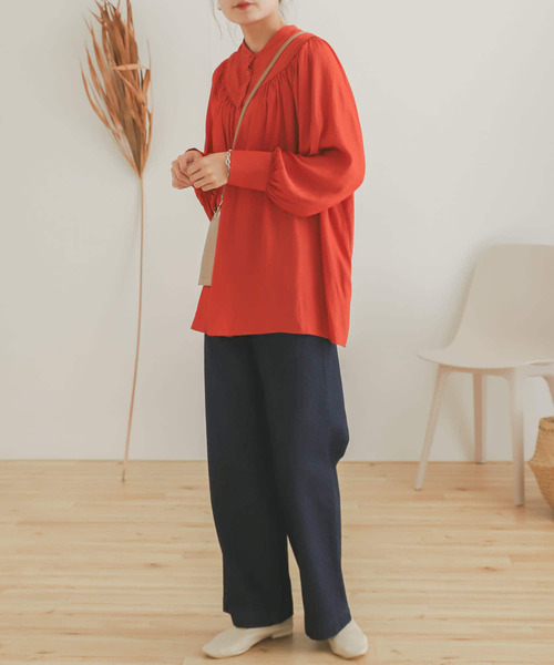 SENSE OF PLACE by URBAN RESEARCH(センスオブプレイスバイアーバンリサーチ)の「ベイカーストレートデニム(デニムパンツ・レディース・インディゴブルー/ワンウォッシュ・MEDIUM/SMALL)」の6枚目の写真