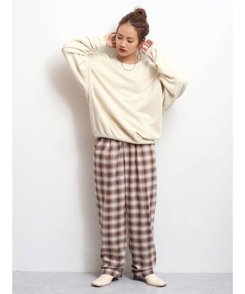 Ungrid（アングリッド）の「ハイウエストチェックパンツ（その他パンツ・レディース・ブラウン/グリーン・FREE）」の18枚目の写真