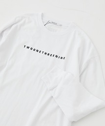 COLONY 2139 | 抗菌防臭USAコットンフロッキープリント長袖Tシャツ(Tシャツ/カットソー)