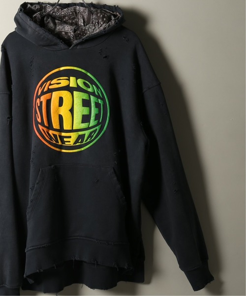 ALCHEMIST(アルケミスト)の「【ALCHEMIST / アルケミスト】CASEY KEY HOODIE NO LEATHER(Tシャツ/カットソー・メンズ・ブラック・MEDIUM/LARGE)」の6枚目の写真