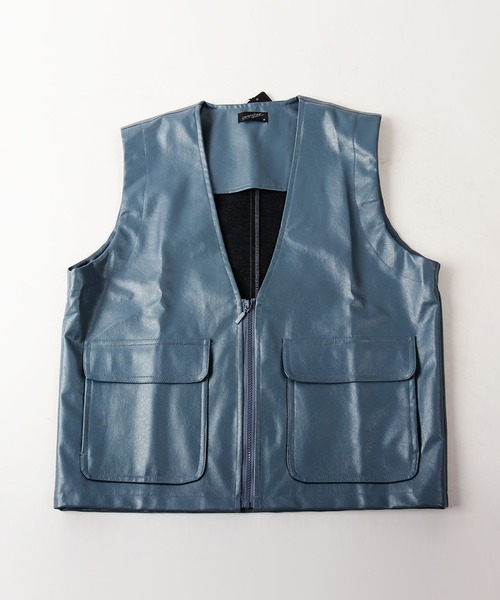 セール】エコレザー ベスト（ベスト）｜WESTSEA（ウエストシー）の