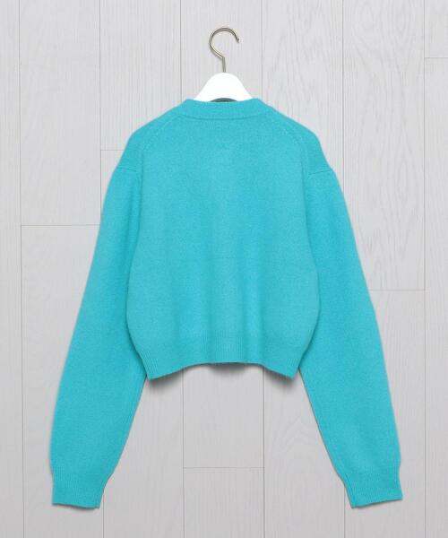 H　BEAUTY&YOUTH UNITED ARROWS（エイチビューティーアンドユースユナイテッドアローズ）の「＜H＞SHORT CARDIGAN/カーディガン（カーディガン/ボレロ・レディース・ターコイズブルー/ブラック/オレンジ・FREE）」の8枚目の写真
