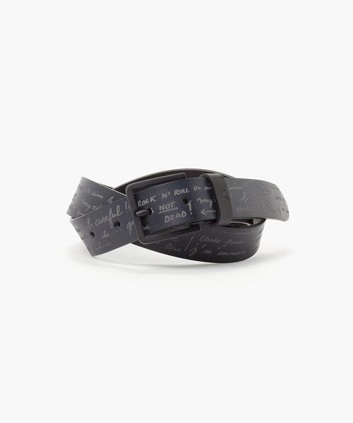 『agnes b』プレッションボタンレザーベルト agnes b.（アニエスベー）の「CU01 CEINTURE プレッションボタン