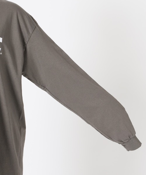 SLOBE IENA(スローブイエナ)の「YALE ロングスリーブTEE【洗濯機使用可能】◆(Tシャツ/カットソー・レディース・ホワイト/グレー・FREE)」の19枚目の写真