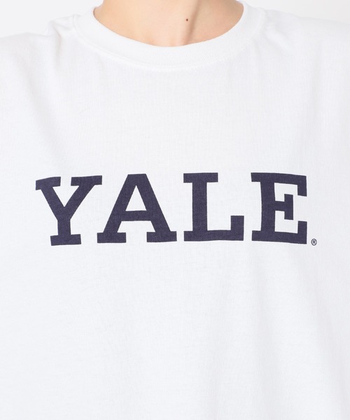 SLOBE IENA(スローブイエナ)の「YALE ロングスリーブTEE【洗濯機使用可能】◆(Tシャツ/カットソー・レディース・ホワイト/グレー・FREE)」の20枚目の写真