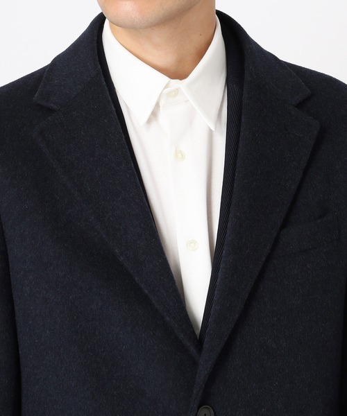 COMME CA ISM（コムサイズム）の「チェスターコート（チェスターコート・メンズ・ブラック/ネイビー/カーキ・MEDIUM/LARGE/SMALL/X-LARGE）」の13枚目の写真