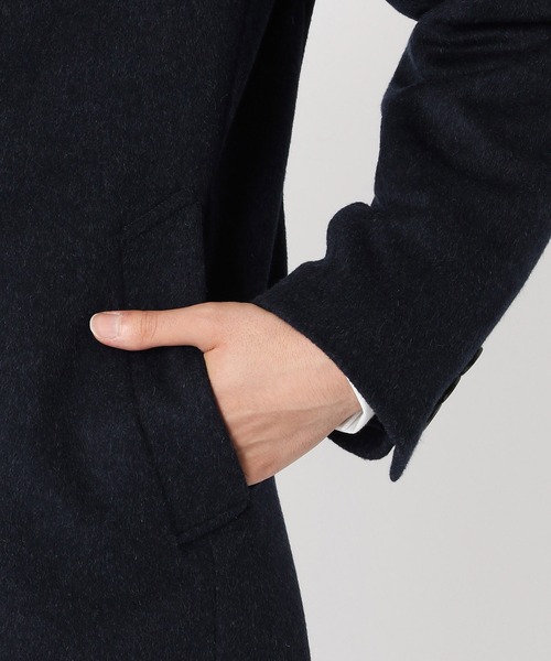 COMME CA ISM（コムサイズム）の「チェスターコート（チェスターコート・メンズ・ブラック/ネイビー/カーキ・MEDIUM/LARGE/SMALL/X-LARGE）」の15枚目の写真