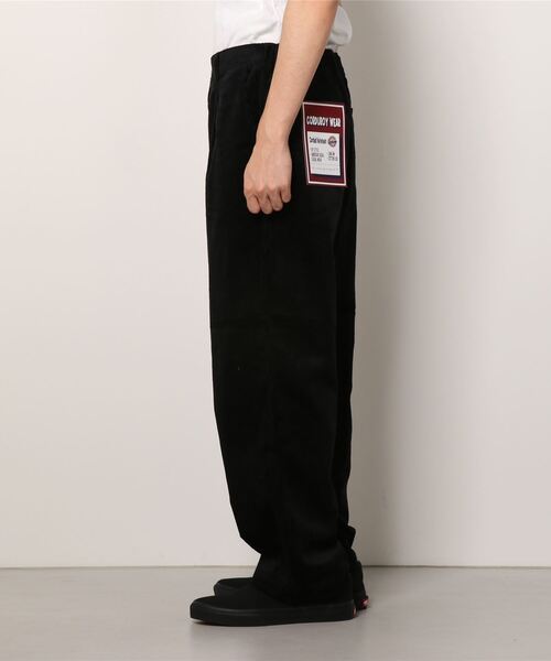Beno（ビーノ）の「ワイドピッチ コットン コーデュロイ タックワイドパンツ（その他パンツ・メンズ・アイボリー/ブラック/ダークブラウン/ダークグリーン/ダークブルー・S/M/L）」の9枚目の写真