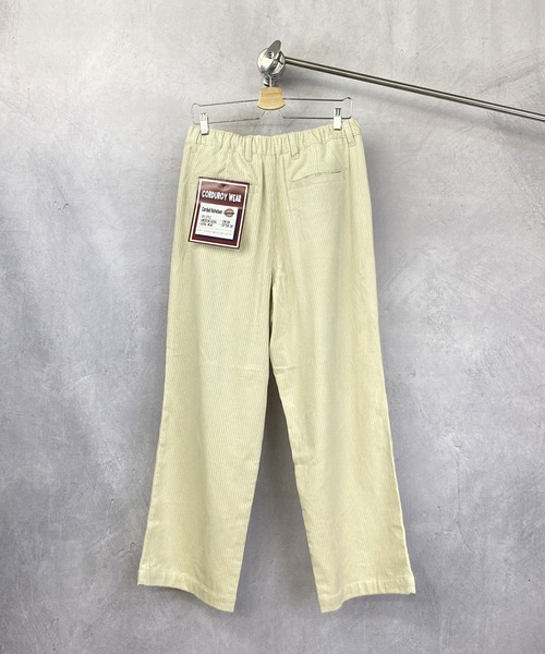 Beno（ビーノ）の「ワイドピッチ コットン コーデュロイ タックワイドパンツ（その他パンツ・メンズ・アイボリー/ブラック/ダークブラウン/ダークグリーン/ダークブルー・S/M/L）」の6枚目の写真